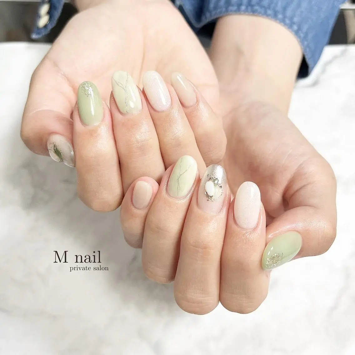 ネイル ハンドネイル M nailのネイルデザイン