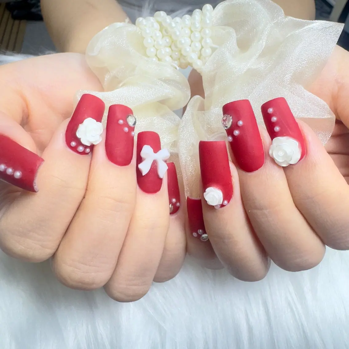 ネイル アートネイル 成人式 ジェルネイル ニュアンスネイル ネイルチップ Kora Nailのネイルデザイン
