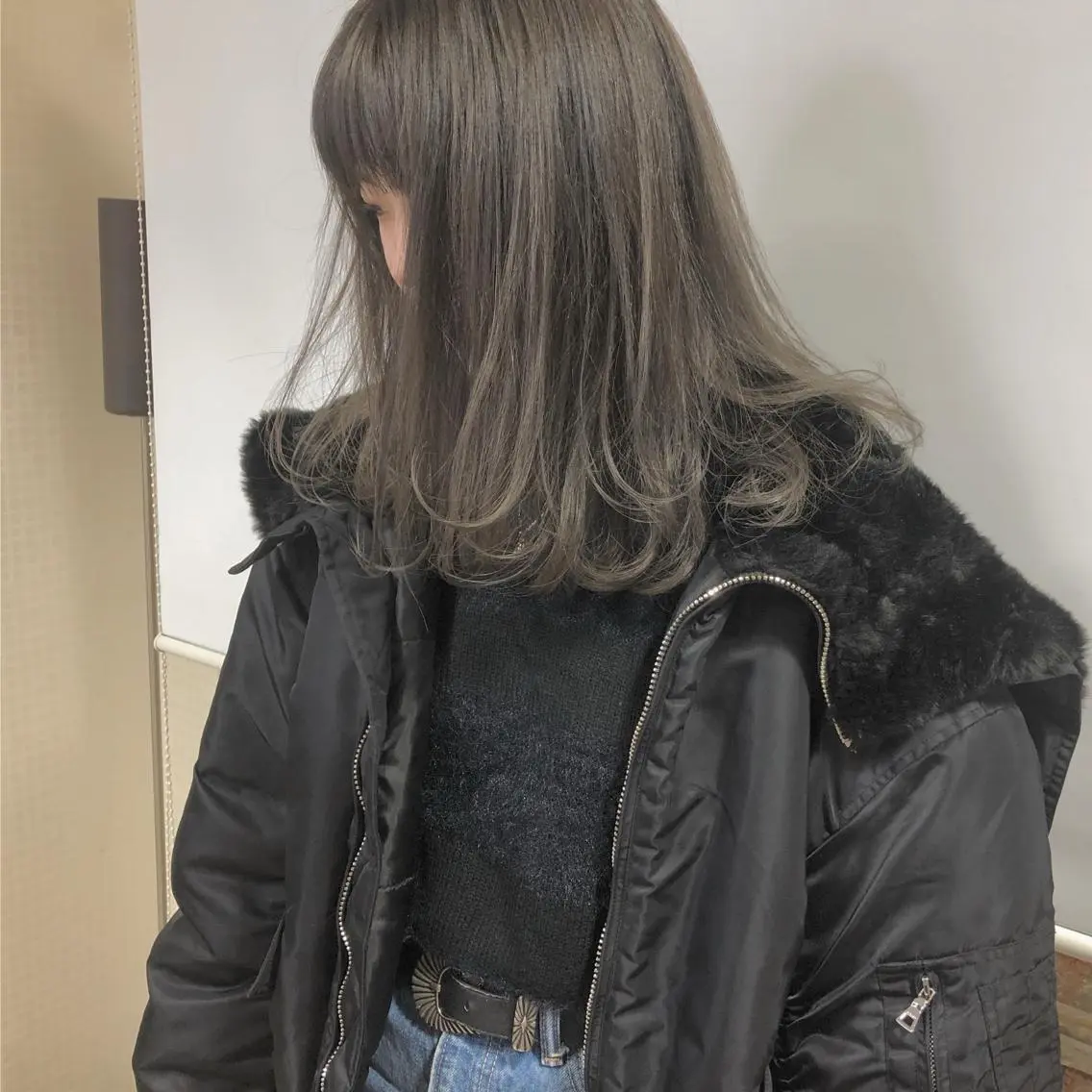セミロング stylist　篠崎 憲一のヘアスタイル