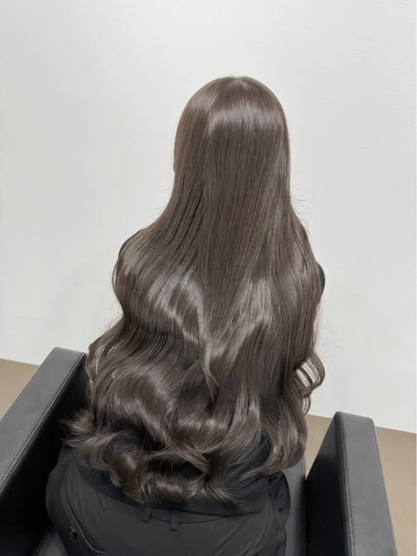 ロング カット ヘアカラー トリートメント ioe竹原 祐樹のヘアスタイル