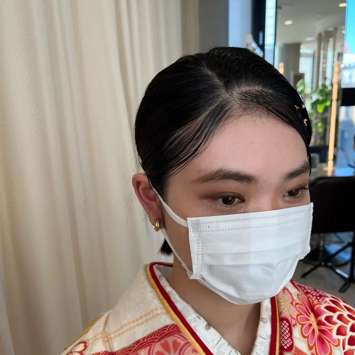 ショート ヘアアレンジ 着付け サソウ ユリエ🥥のヘアスタイル
