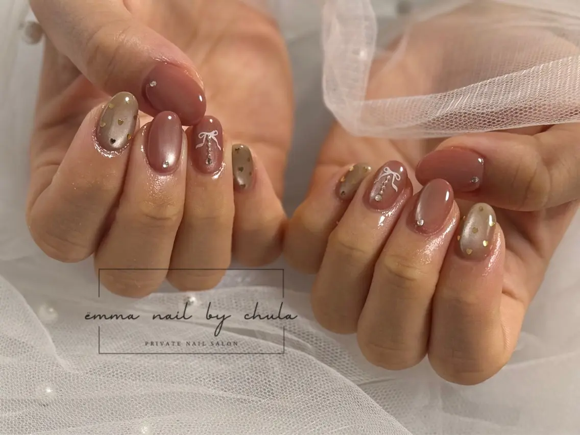ネイル ハンドネイル ハンドケア ëmma nail_ by chulaのネイルデザイン