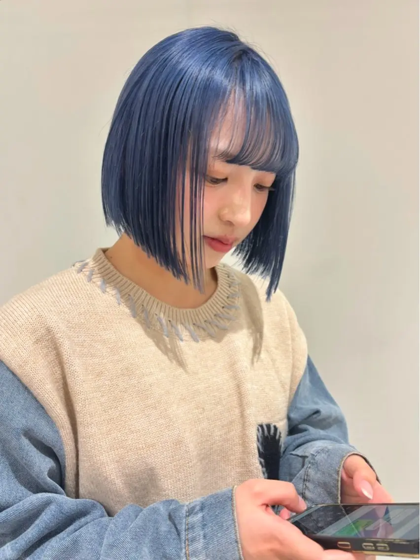 ショート カラー バレイヤージュ ブリーチ ケアブリーチ ダブルカラー イヤリングカラー iena渋谷 /ゆーこのマツエク・マツパデザイン