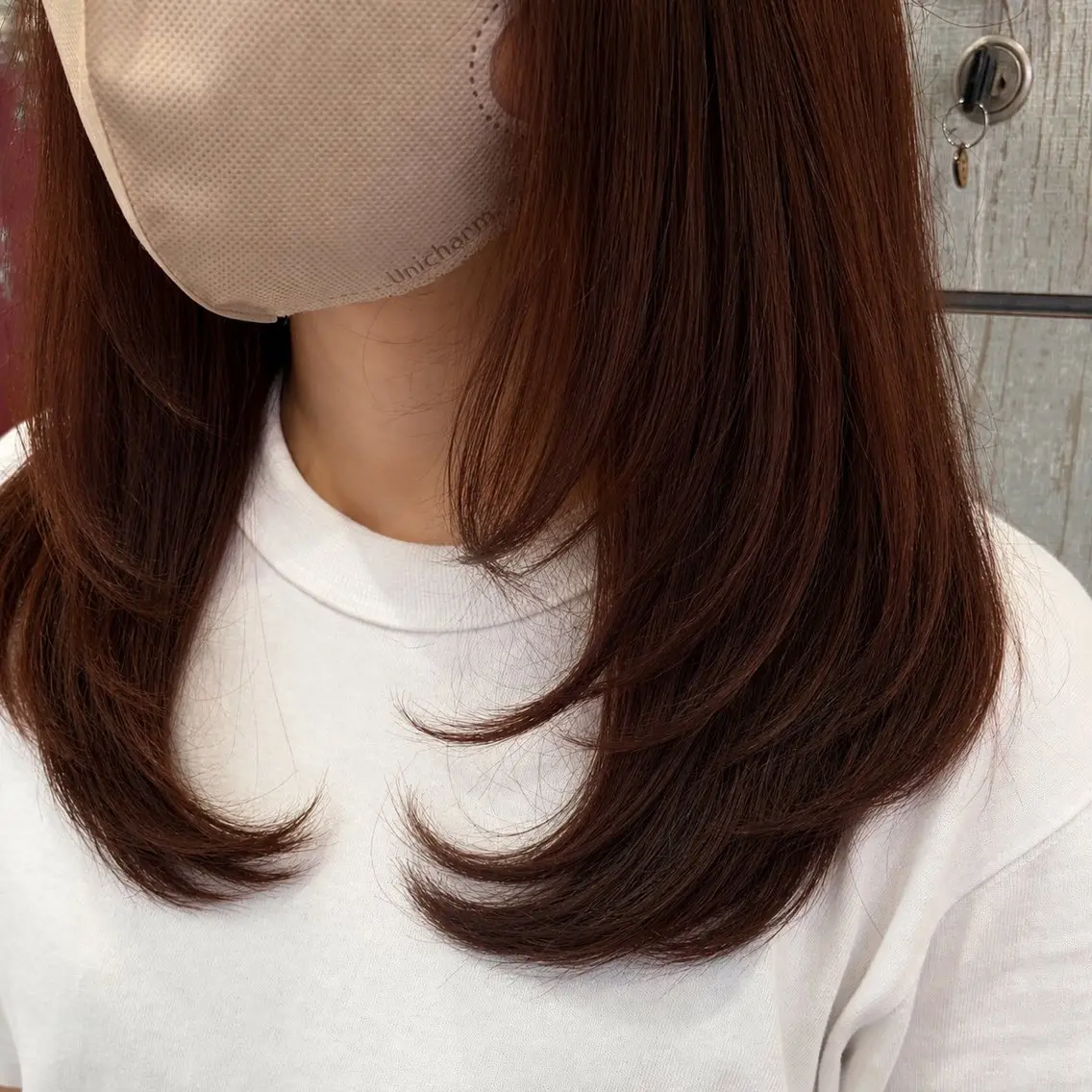 ロング カラー 淡色┊︎ナチュラル 🧁奈那美🧁*.゜のヘアスタイル