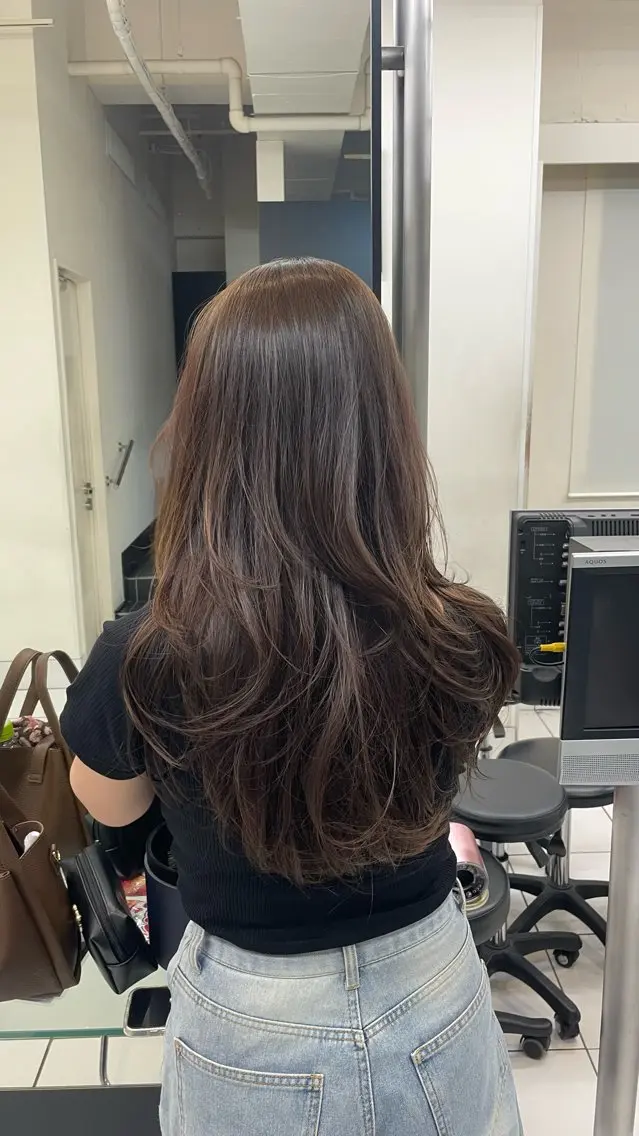 ロング カラー 岡本七星/ショート、 メンズカット特化のヘアスタイル