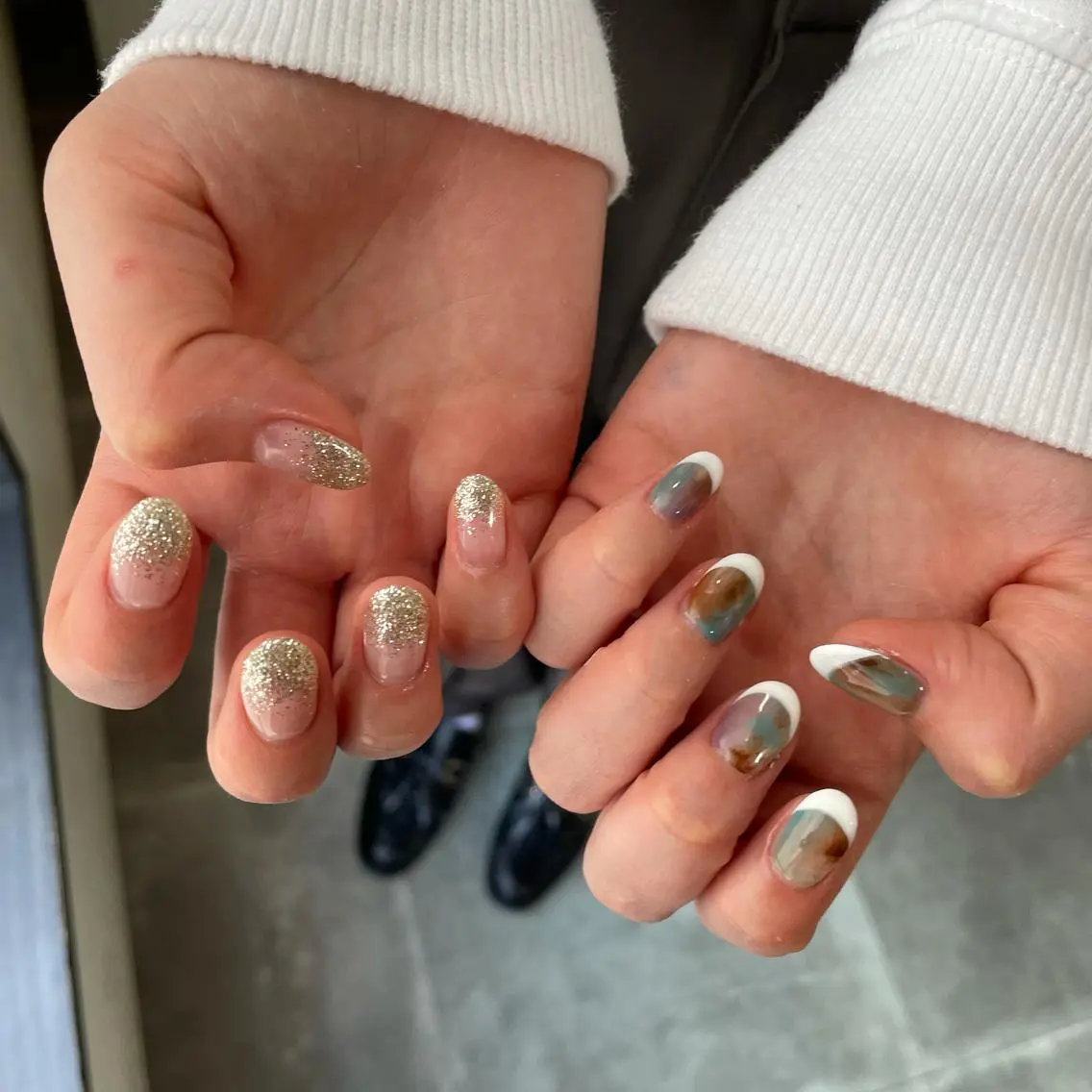 ネイル シンプルネイル SOL nail イマナカのネイルデザイン