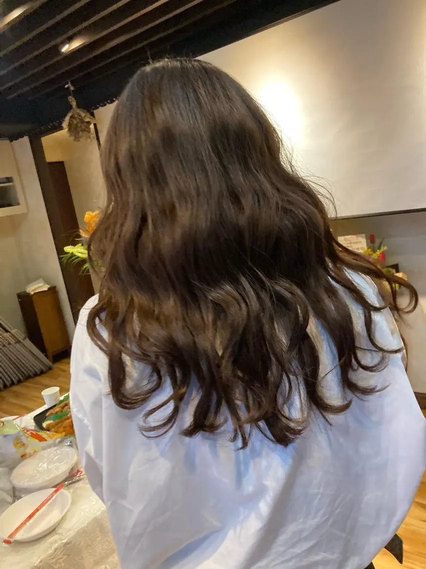 セミロング パーマ 🌙パーマ 照井🌙のヘアスタイル