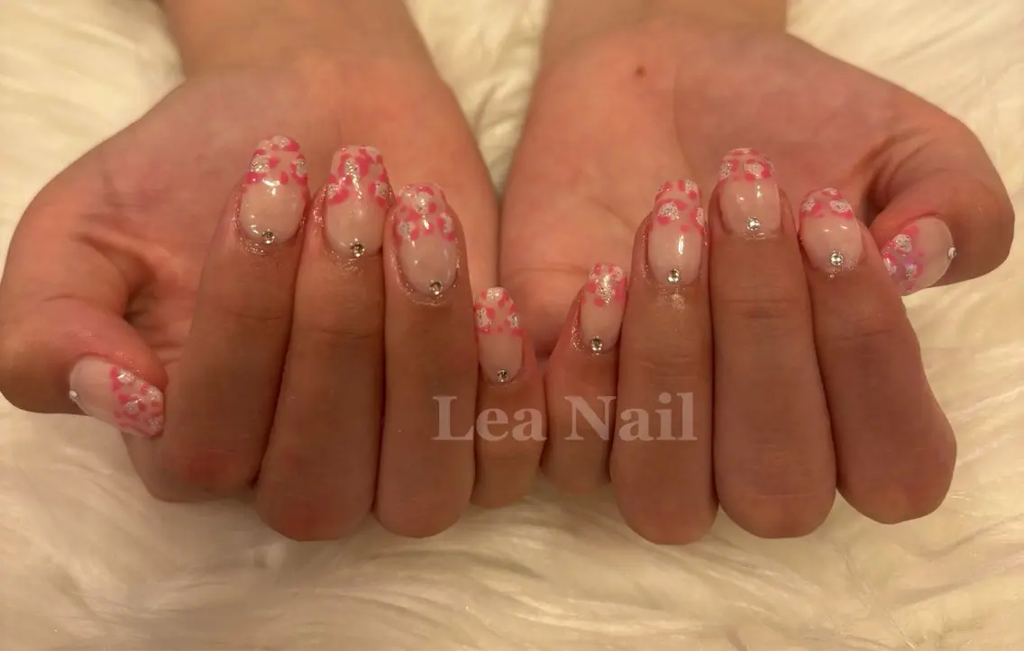 ネイル ピンク Lea Nailのネイルデザイン