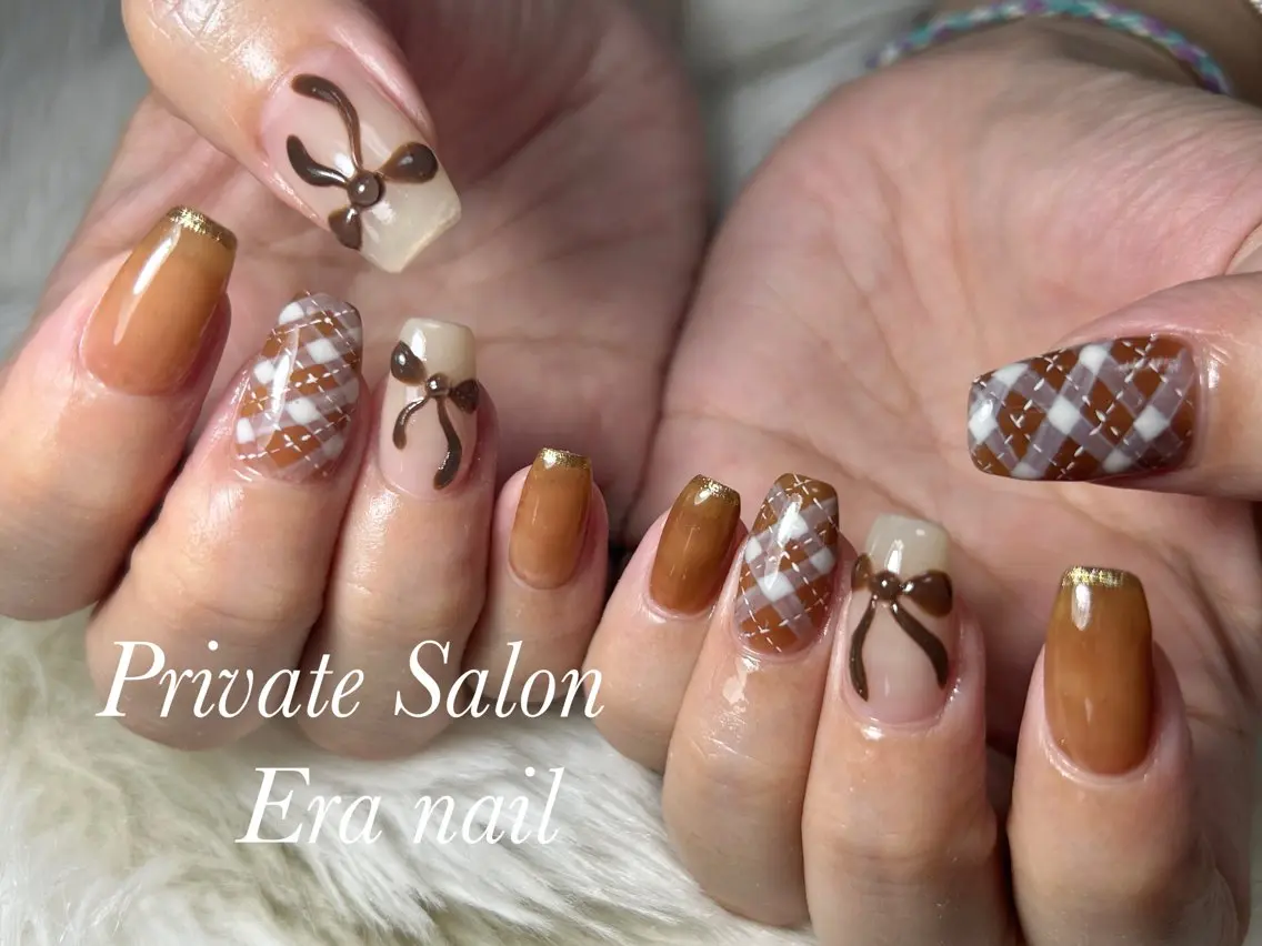 ネイル 持ち込み ハンドネイル Era nailのネイルデザイン