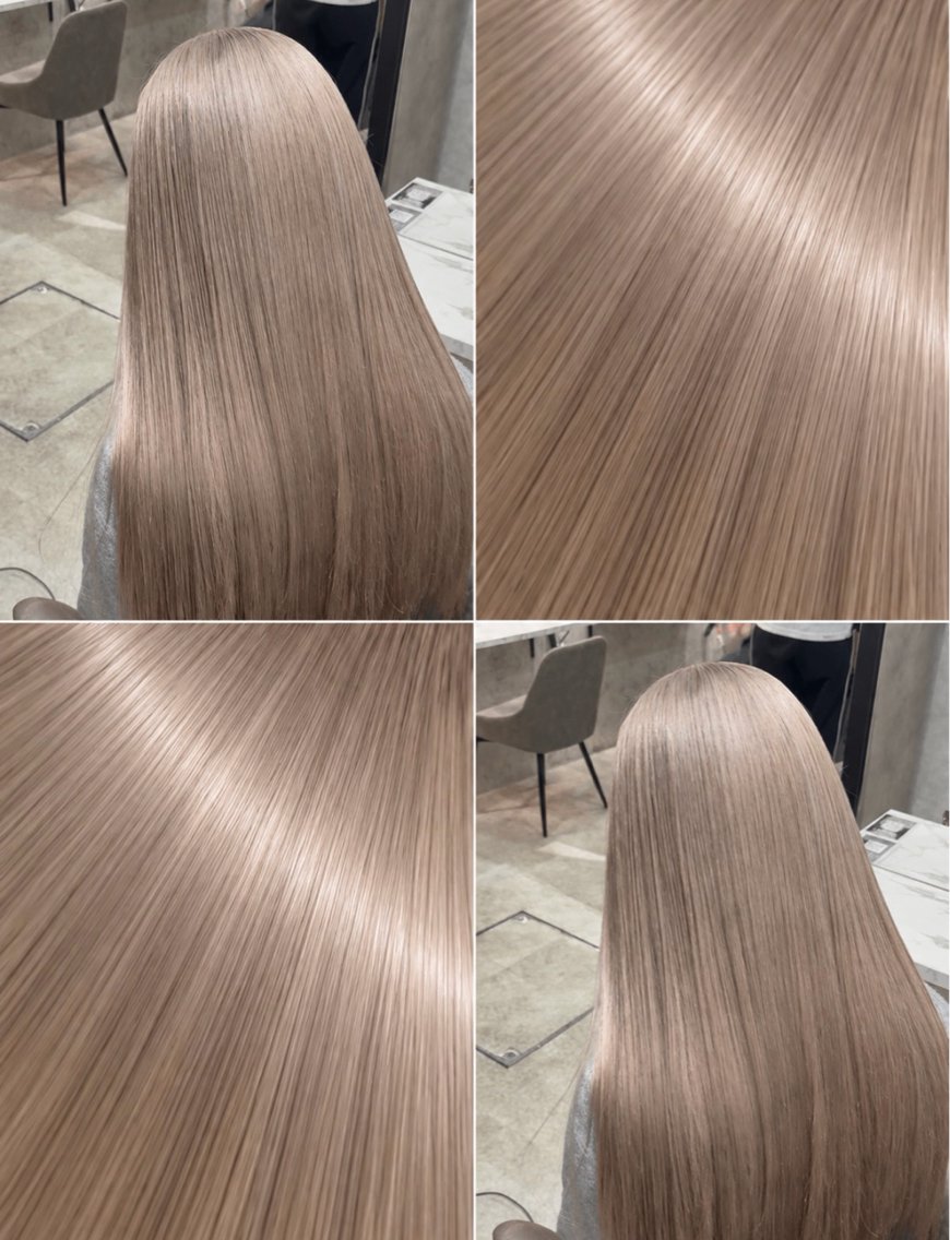 ロング カラー 色落ちまで盛れる 💟まなみのヘアスタイル