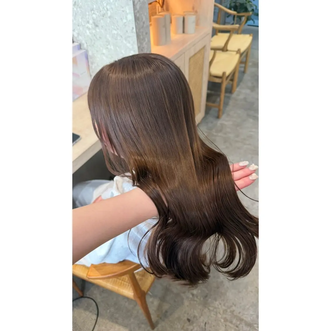 【 🫧Aujua treatment 無料♡ʾʾ🧴 】 トーンアップワンカラー ໒꒱˚.* 3名様限定です‼︎の写真