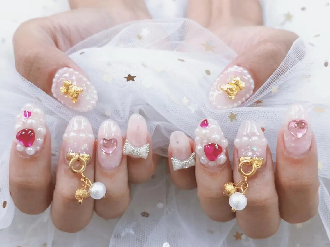 ネイル princess スカルプ専門店のネイルデザイン