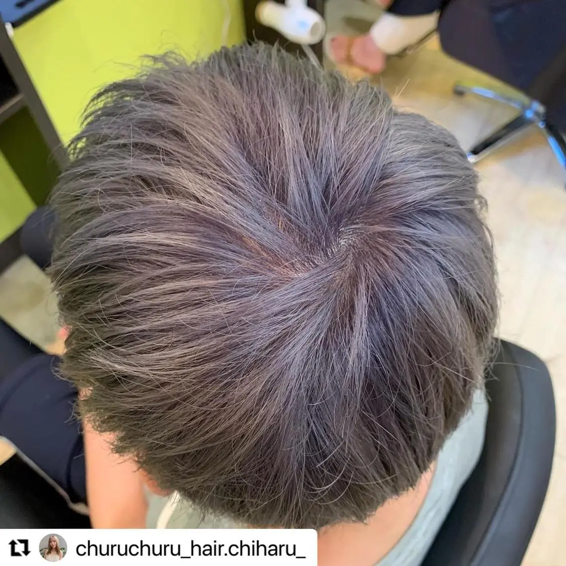 ショート カラー パーマ メンズ メンズブリーチ メンズインナーカラー ブリーチ 透明感カラー ダブルカラー 🩷Eny terrace🩷のヘアスタイル