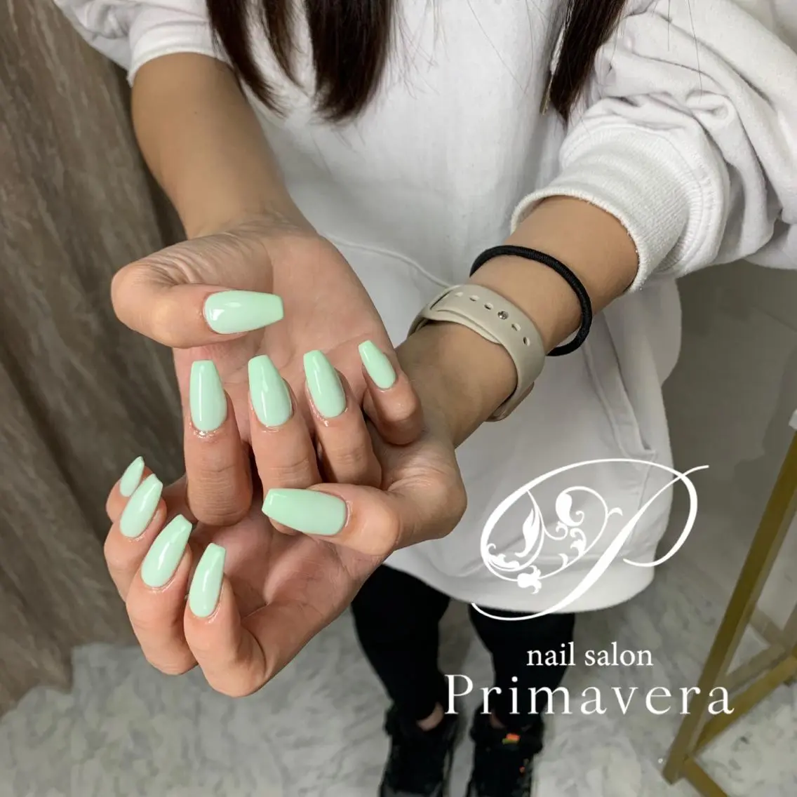 ネイル ハンドネイル Primavera 新横浜🤍美フォルムのネイルデザイン