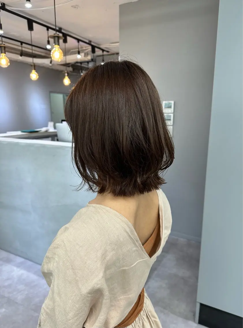 ミディアム 似合わせcut/艶 color🫧ひかりのヘアスタイル