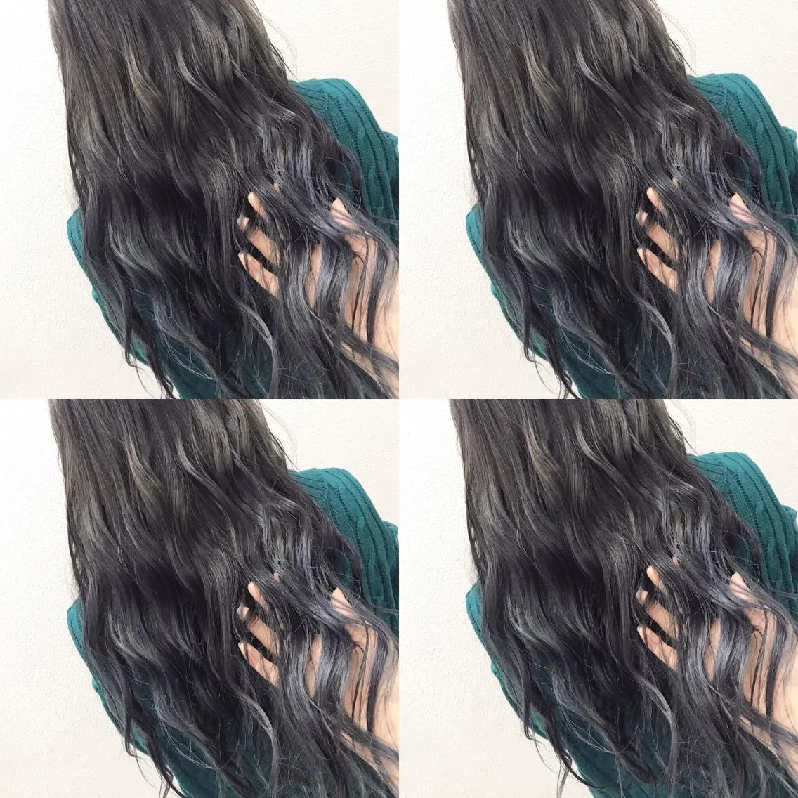 ロング カラー パーマ ヘアアレンジ ヘアカラー トリートメント ヘアセット 🫧柔色/トレンド カラー/川辺晴加のヘアスタイル