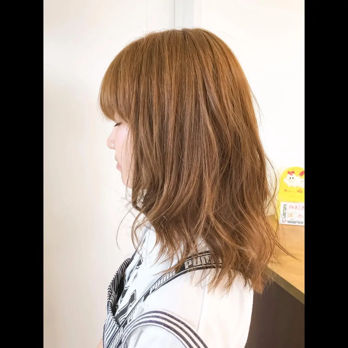 ミディアム カラー パーマ ヘアアレンジ メンズ キッズ ネイル マツエク・マツパ ドライ カット✂️髪質改善のヘアスタイル