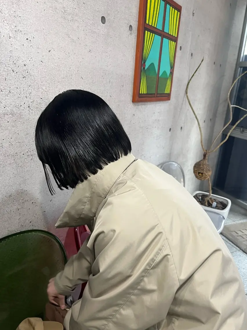 ミディアム ボブ SATO KUREA ✨のヘアスタイル
