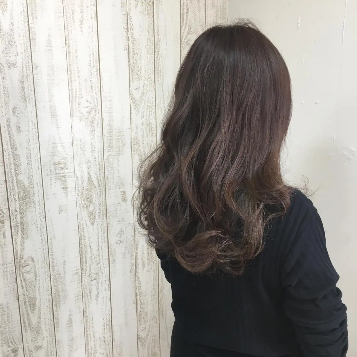 ロング タナカ タクヤのヘアスタイル