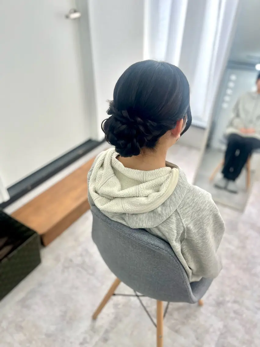 ヘアアレンジ 玉城 里奈のヘアスタイル