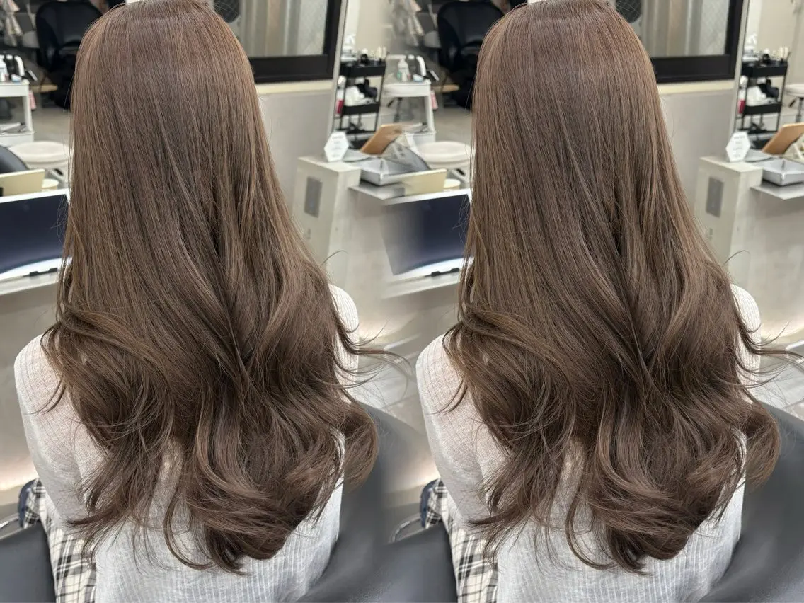 セミロング カット ヘアカラー トリートメント 谷川が作る熊本1🥇 レイヤーカットのヘアスタイル