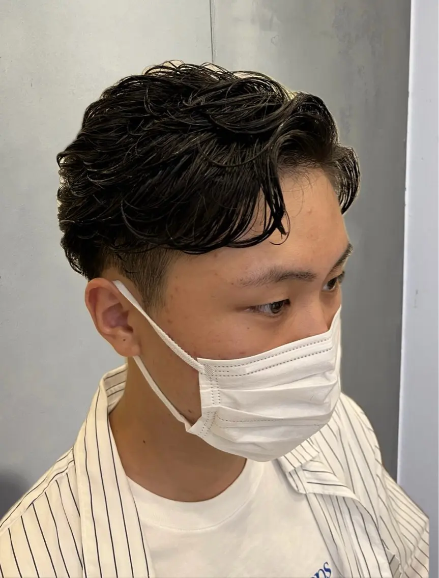メンズ カット スキバサミを使わない カット✂︎カズマのヘアスタイル