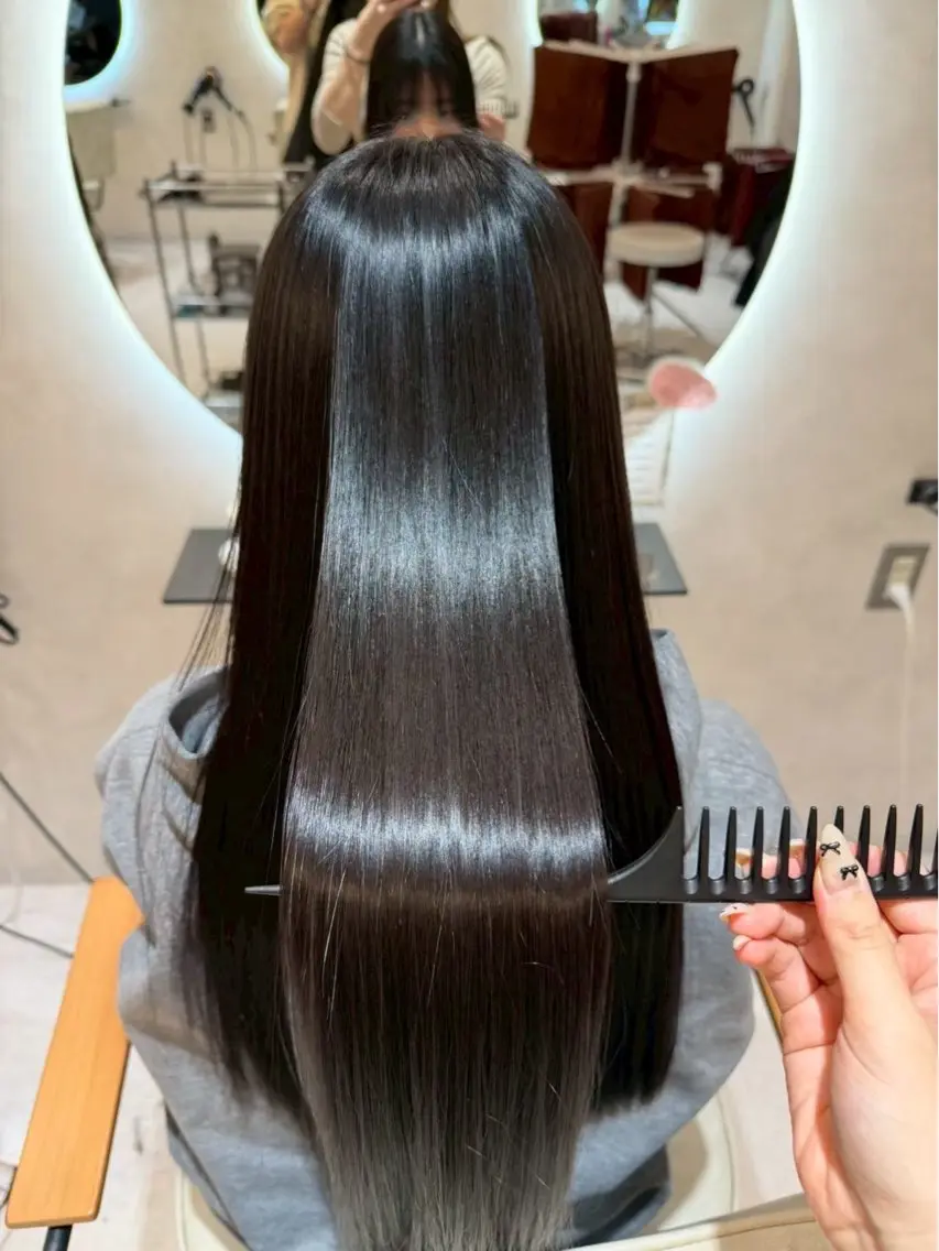 ロング 透明感カラーモデル ｜kanakoのヘアスタイル