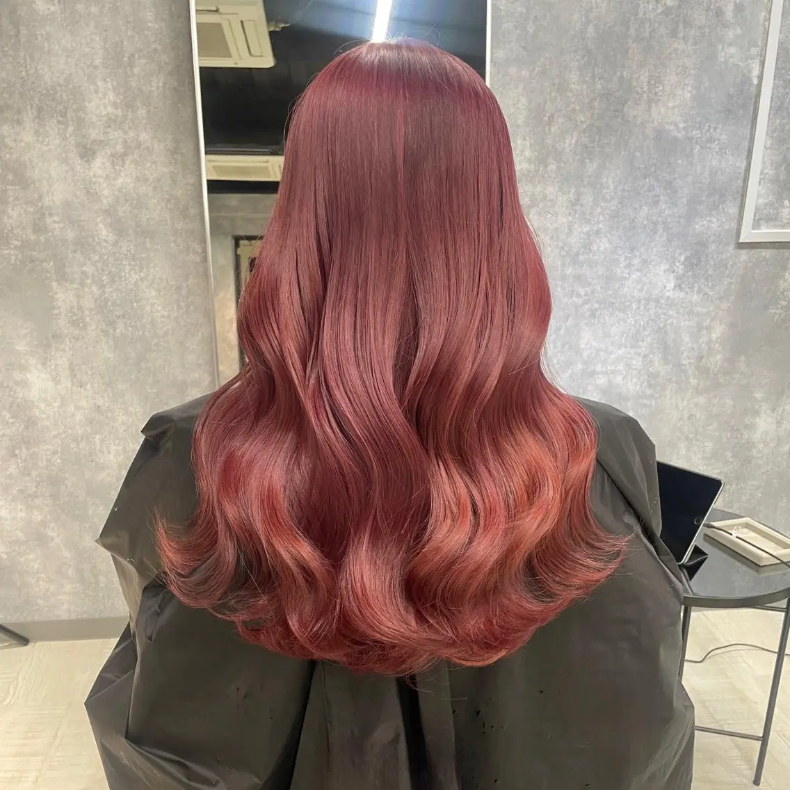 ロング カラー レイヤーカット/韓国 /心斎橋/宮城ほのかのヘアスタイル