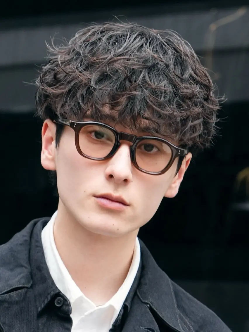 パーマ メンズ カット 無料イノウエのヘアスタイル