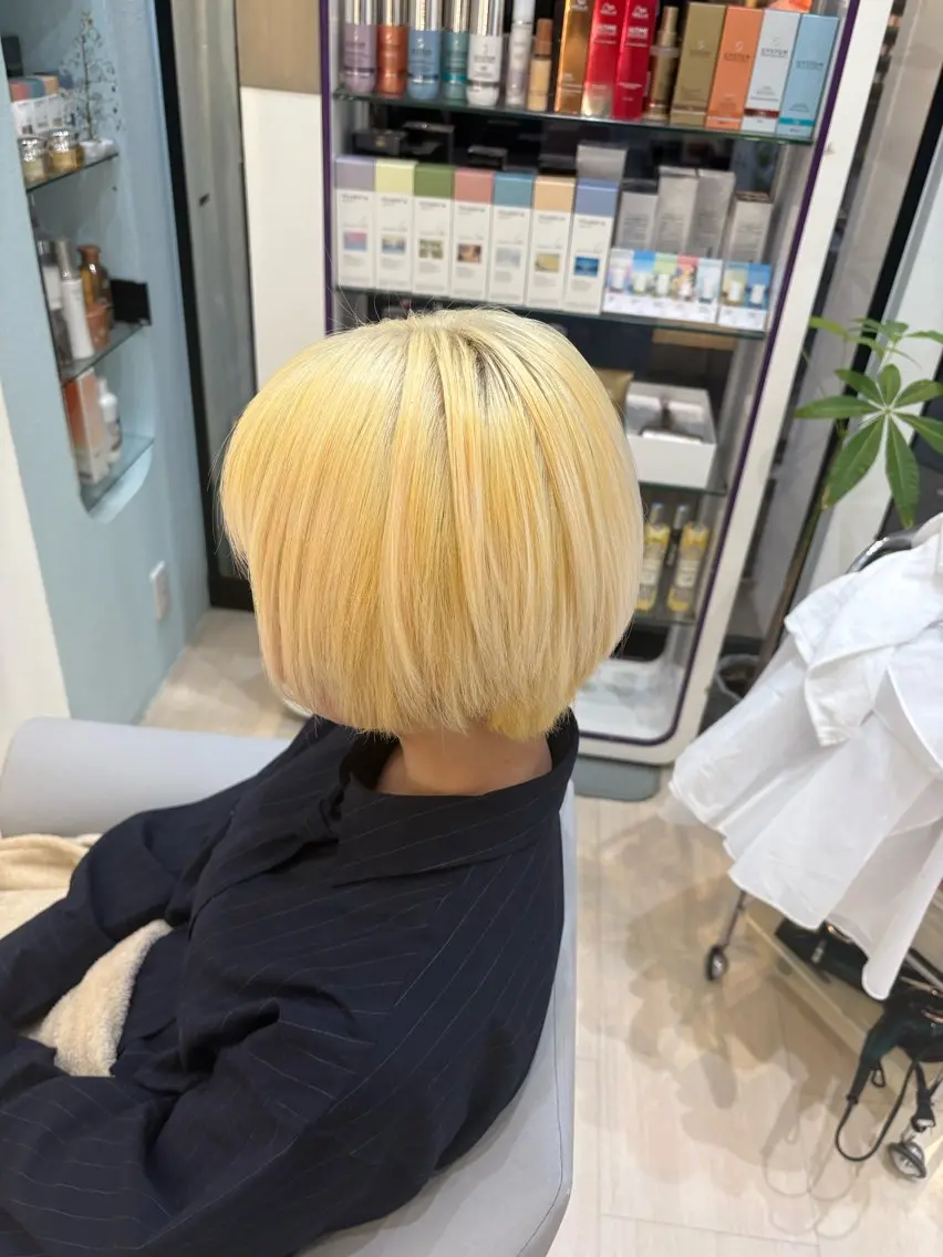ショート カット R u i/ブリーチ /京都/河原町のヘアスタイル
