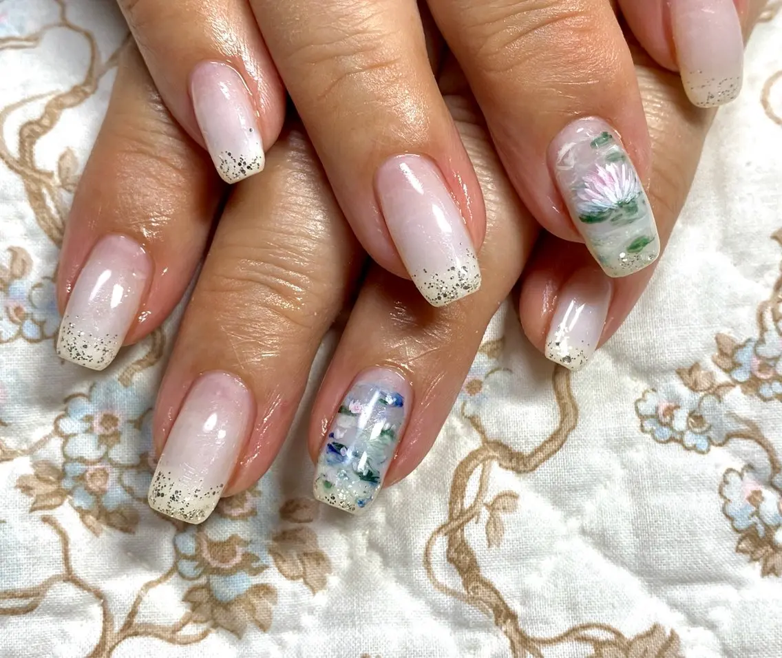 ネイル ハンドネイル ネイルサロン 春のネイルデザイン
