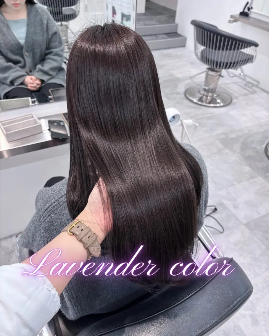 【肌がワントーン明るく見える👀】ラベンダーカラー💜の写真