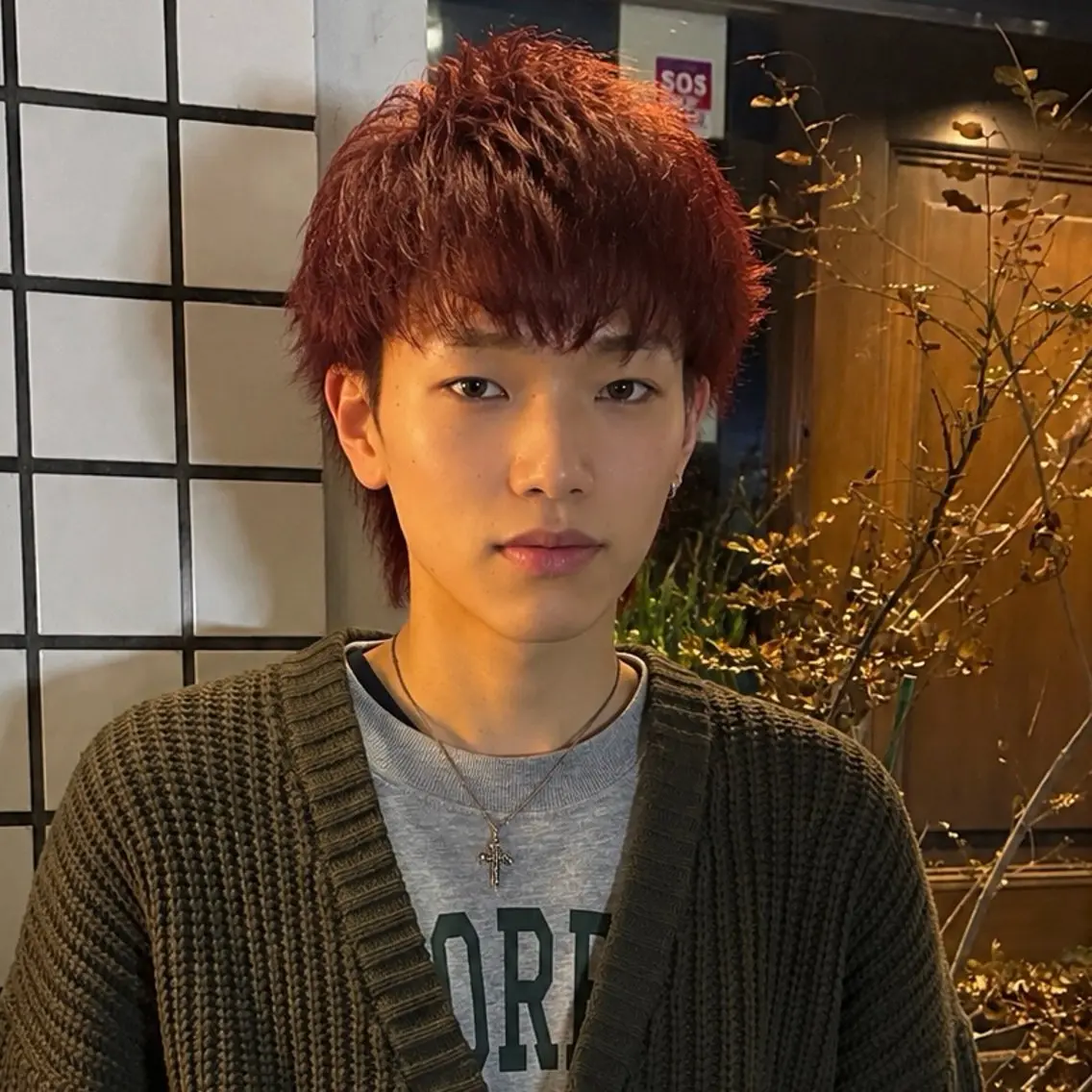 ★メンズ限定★ケアカラー＋カット＋トリートメントの写真