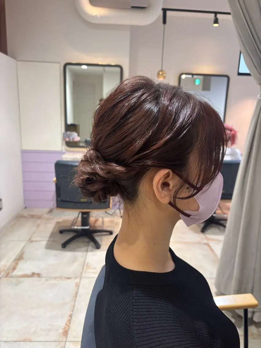 ヘアアレンジ 松永 瑠奈のヘアスタイル