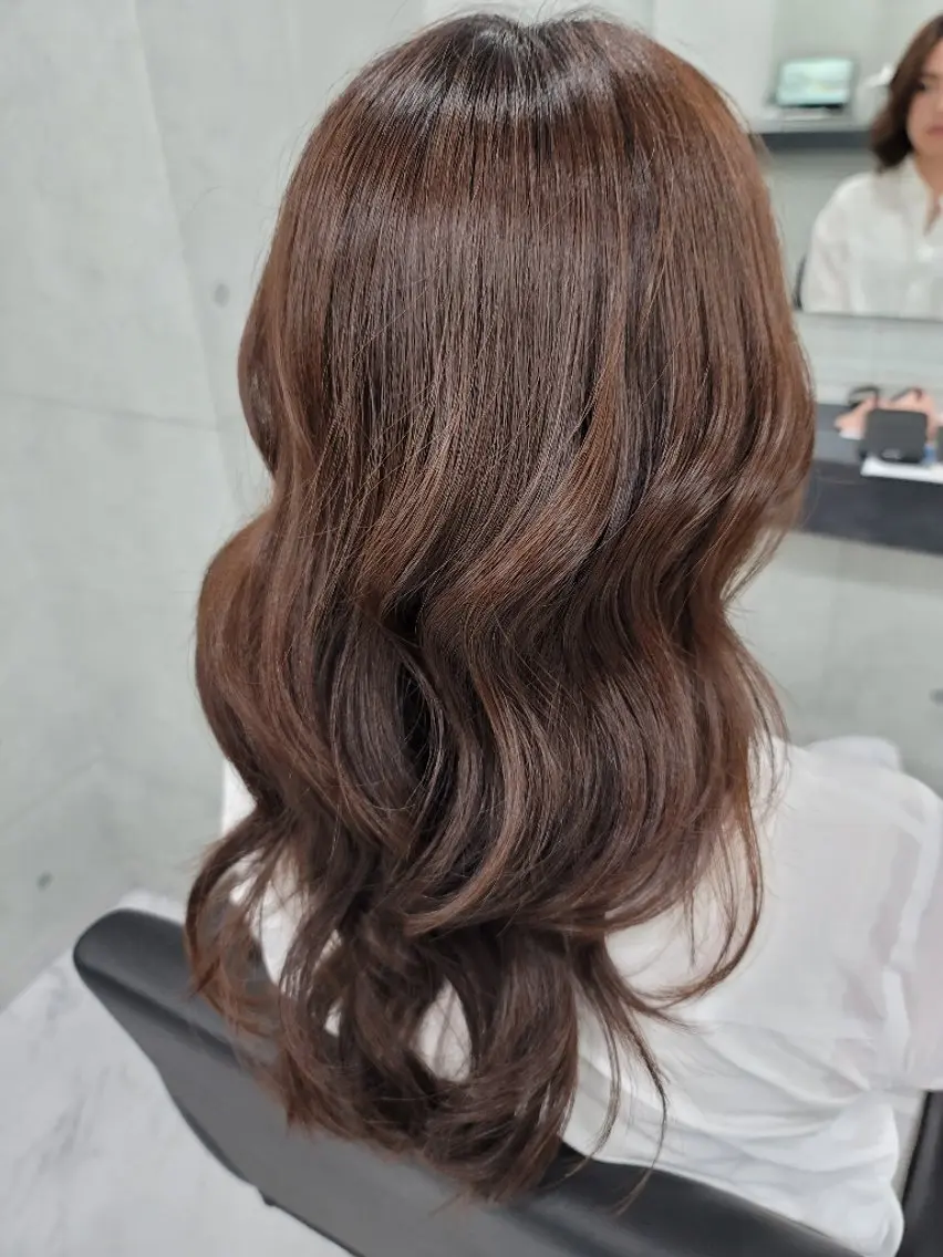 ロング カラー ヘアアレンジ ❇️安達 優心❇️ レイヤー/艶髪特化のヘアスタイル