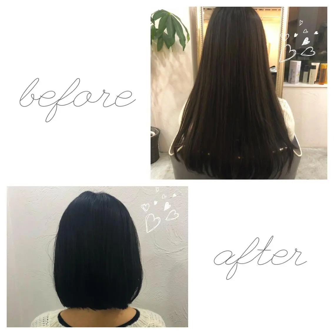ショート 切りっぱなしボブ ボブ 植野/新宿 高田馬場のヘアスタイル