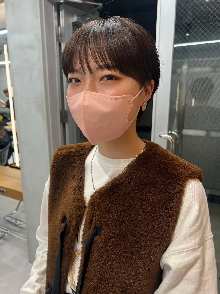 ショート 三浦 れいやのヘアスタイル