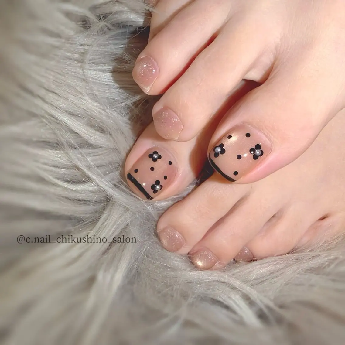 ネイル フットネイル C.Nail &Eyeのネイルデザイン