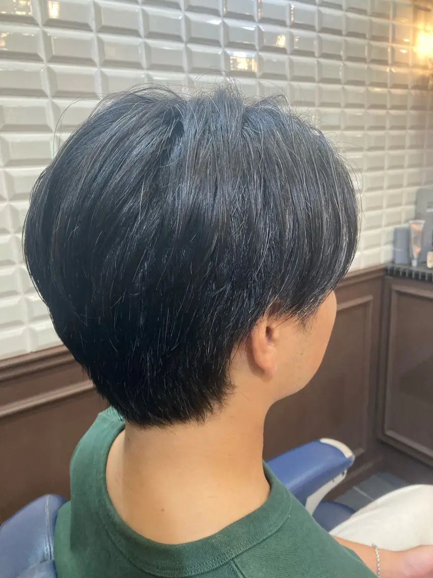 ショート メンズ メンズショート ショートヘア カット ルピナス中田店長 山口大地のヘアスタイル