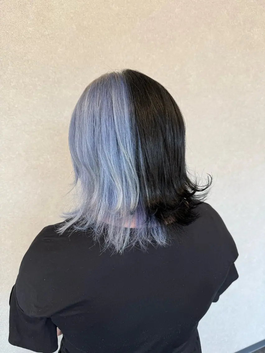 ミディアム カット ヘアカラー トリートメント 髪質改善⚡️カラー 🍀武久 誠🍀のヘアスタイル