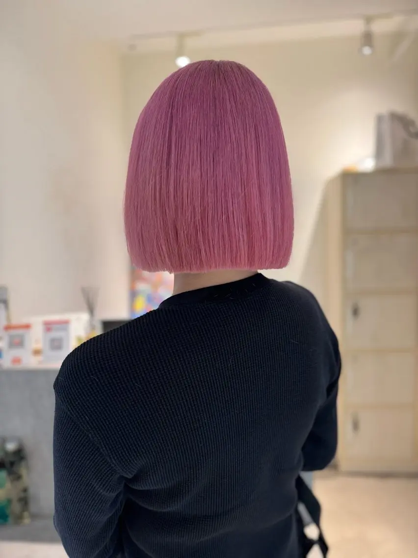 ミディアム カラー カット ヘアカラー トリートメント ヘアセット 絶対カワイイ保証💕 カワノチヒロのヘアスタイル