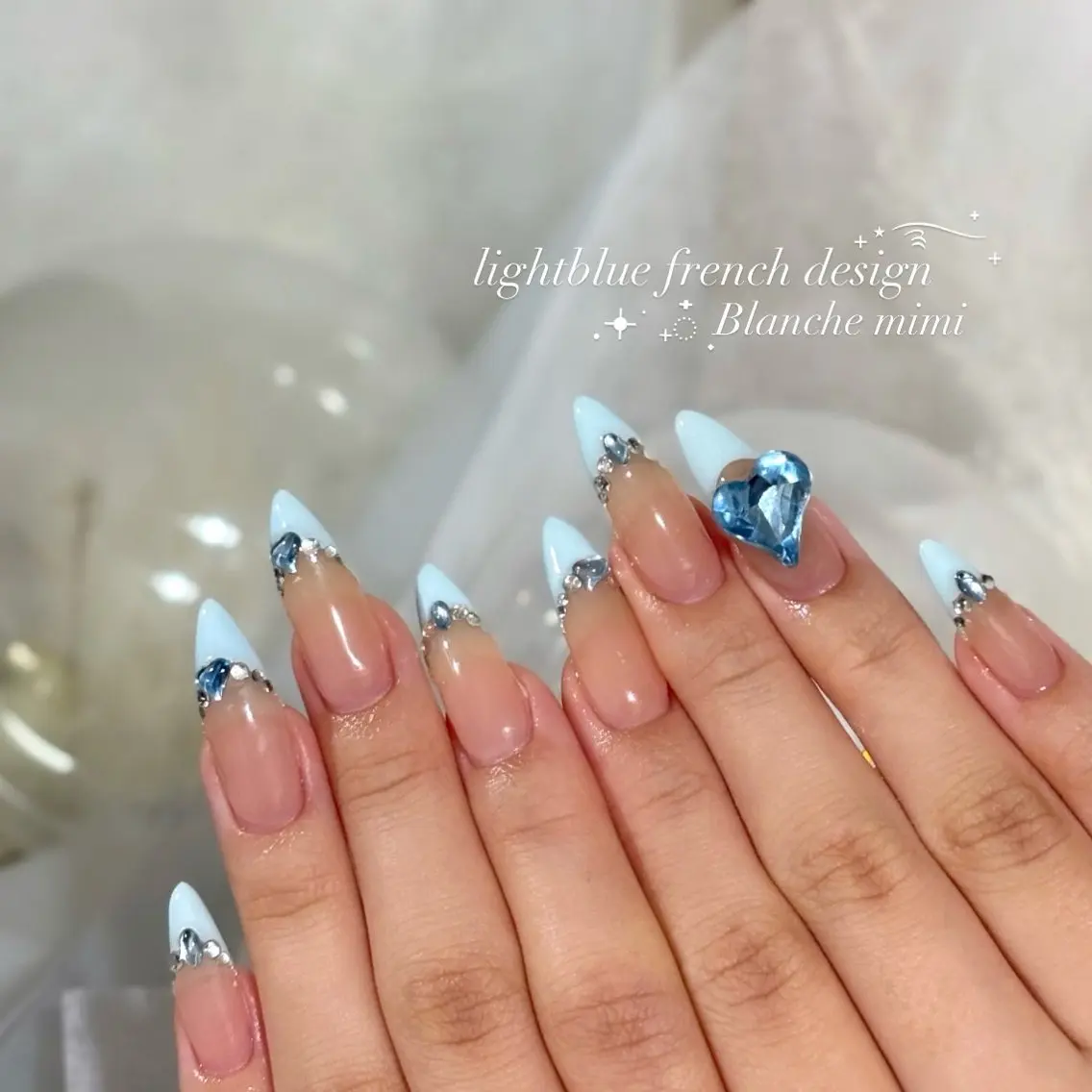 ネイル ハンドネイル Blanche mimi.u_aのネイルデザイン