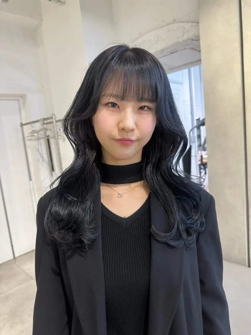 カラー 韓国ヘアメンズ・レデ ィース特化ミクのヘアスタイル