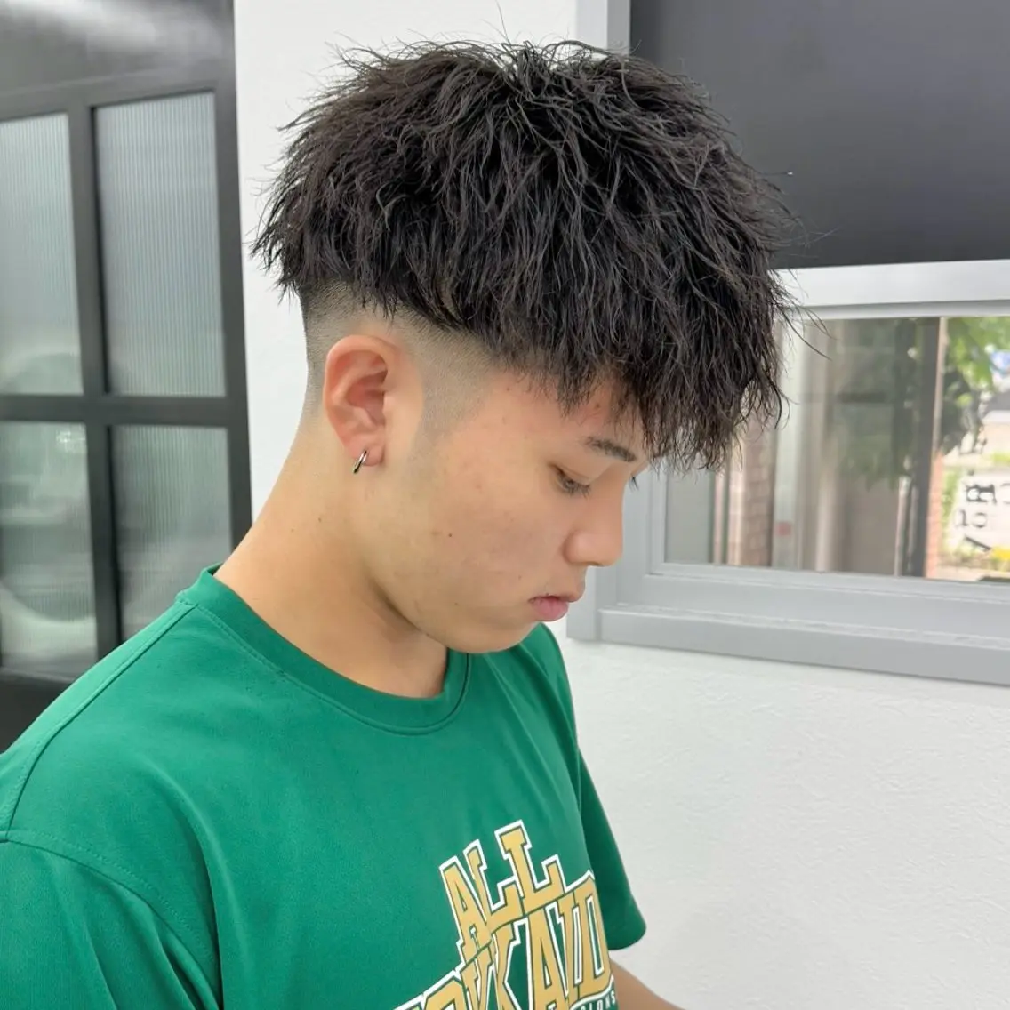 ショート パーマ メンズ カット パーマ トリートメント 🔥札幌No.1🥇 パーマ特化美容師🔥のヘアスタイル