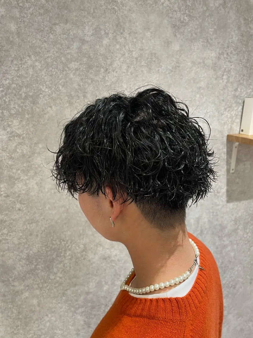 🦖メンズカット+パーマ+トリートメント🦖の写真