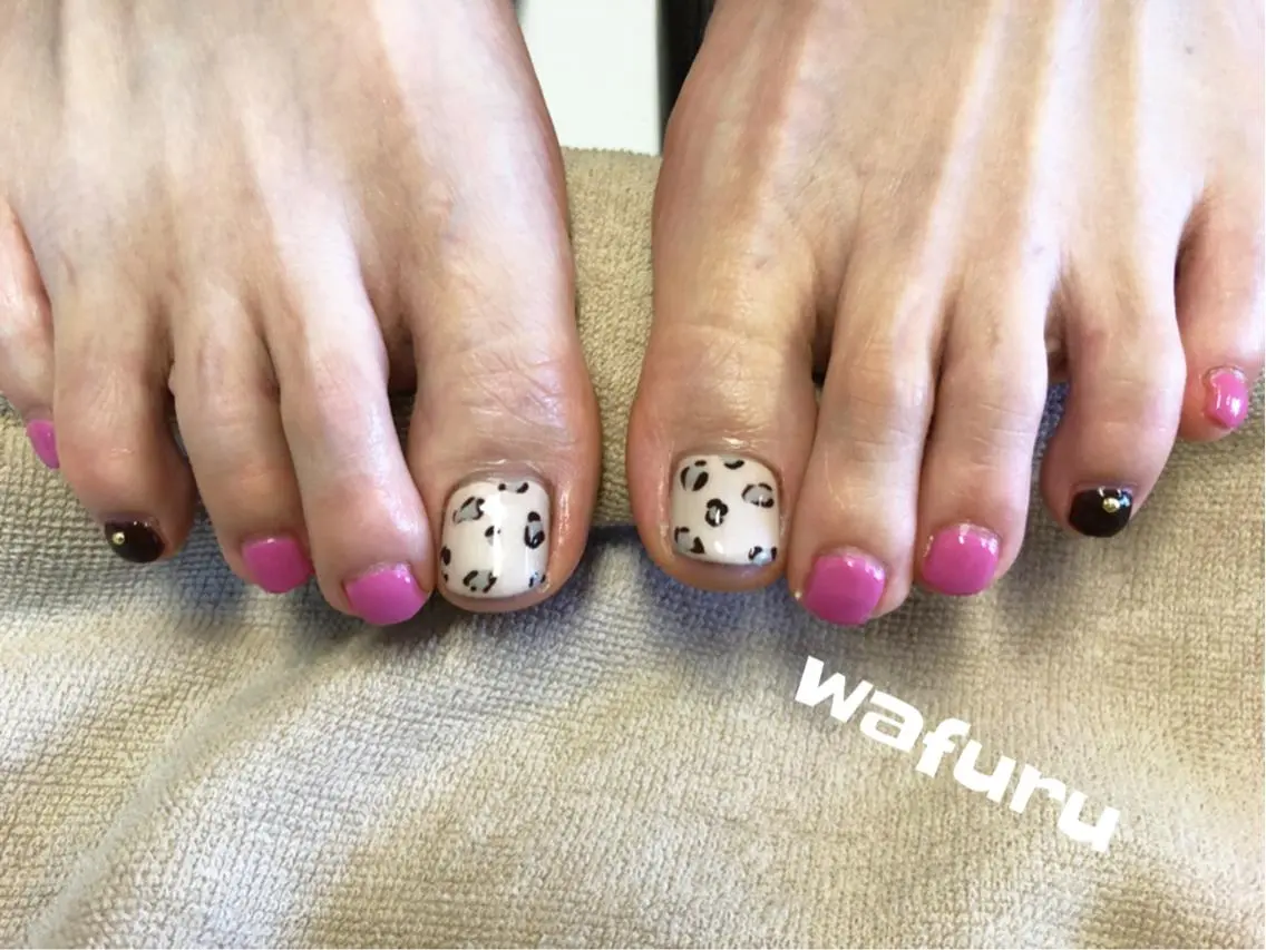 ネイル フットネイル 和風流 wafuruのネイルデザイン