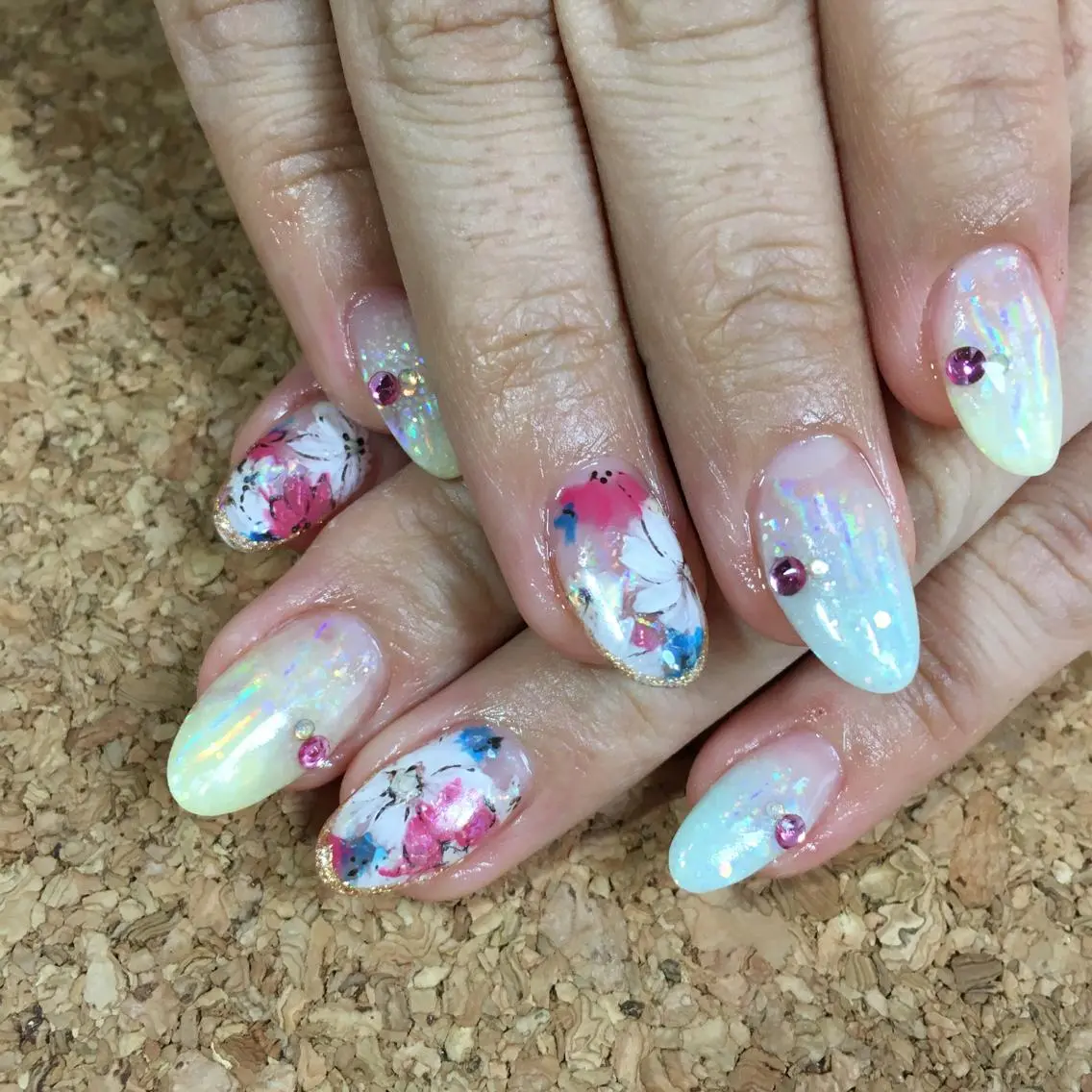 ネイル アートネイル 春ネイル &N NANAのネイルデザイン