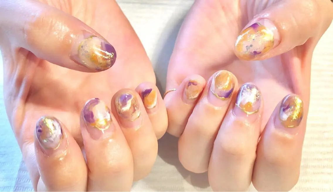 ネイル ニュアンスネイル TRAM-nail moriizumiのネイルデザイン