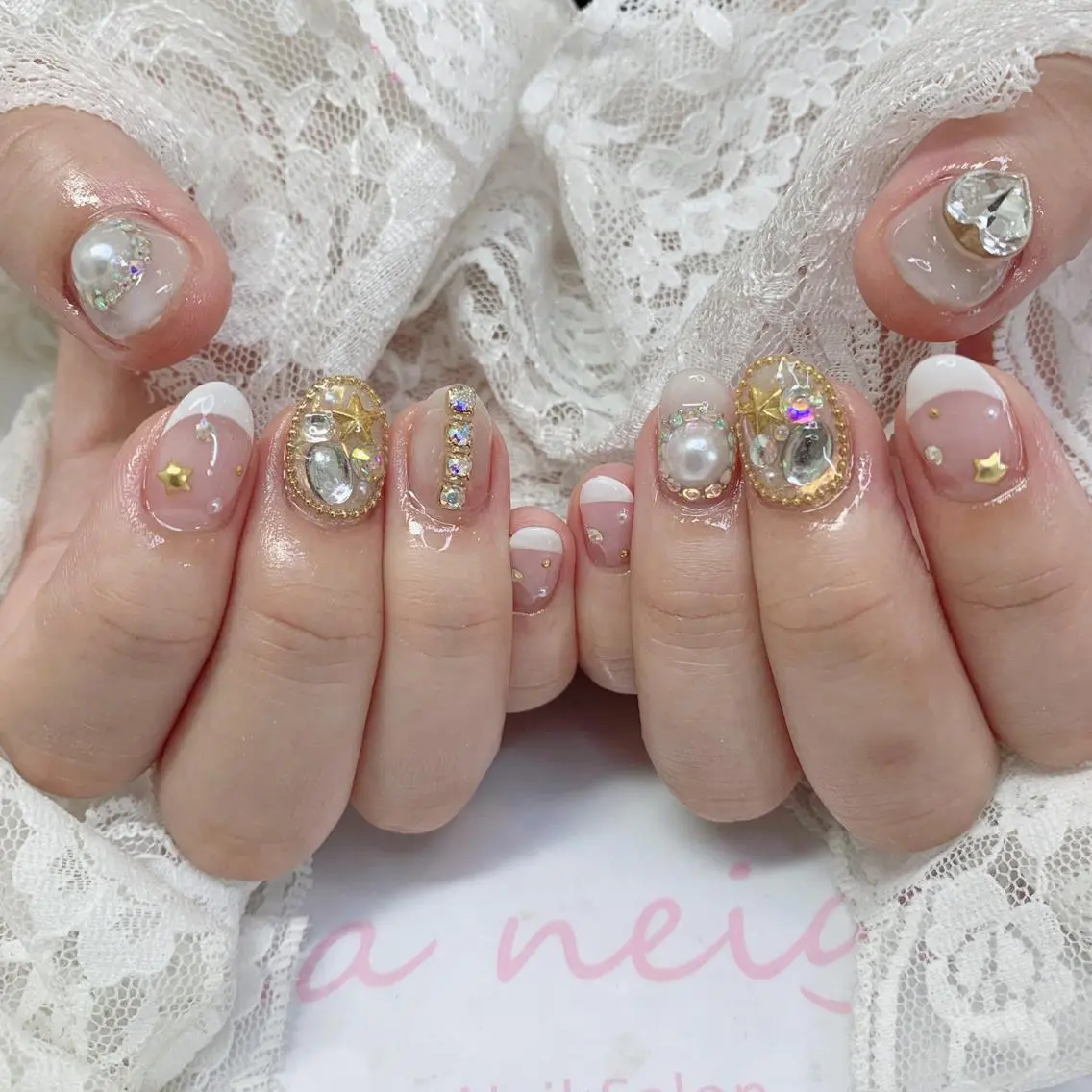 ネイル ハンドネイル La neige* yuki 🐩🌙のネイルデザイン