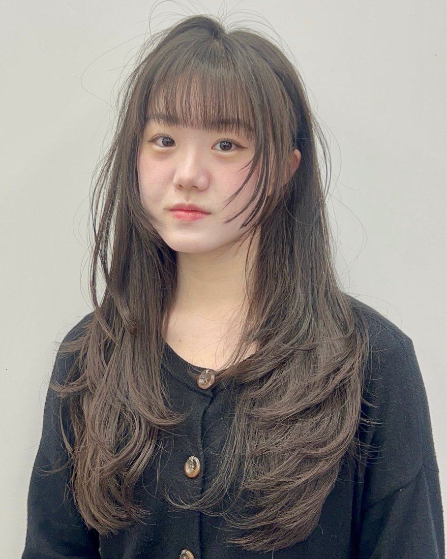 ロング カット 😈【ウルフっぽい レイヤー】星翔輝😈のヘアスタイル